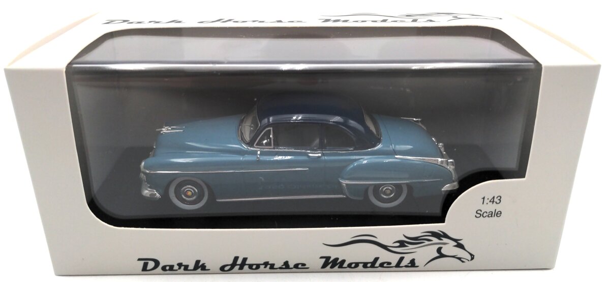Dark Horse Models DHM-101 1:43 1950 Oldsmobile Serge Blue/Crest Blue