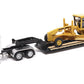 DieCast Masters 84414 1:87 Semi Tractor w/Lowboy Trailer & CAT Road Grader
