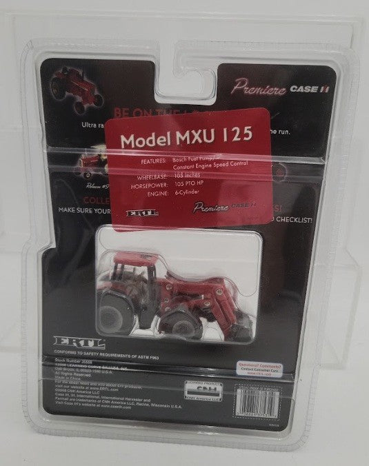 Ertl 37531C 1:64 Scale Case IH Tractor Model MXU 125 Premiere Edition Die Cast