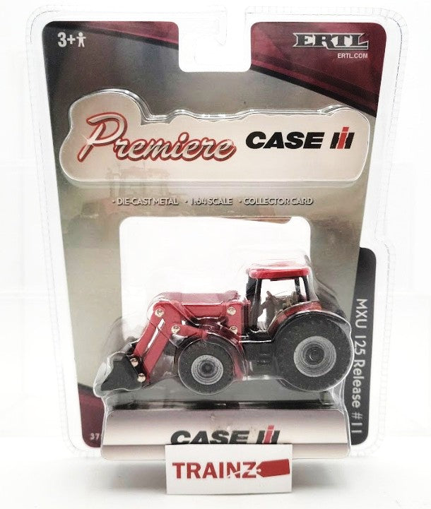 Ertl 37531C 1:64 Scale Case IH Tractor Model MXU 125 Premiere Edition Die Cast
