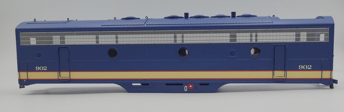 Lionel 34698-2X Blue L&N F7-B Diesel Locomotive Shell #902 - Damaged
