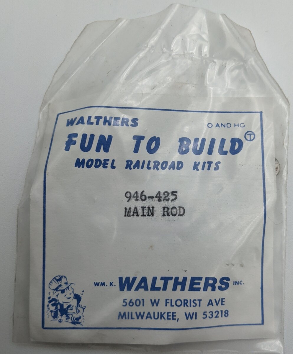 Walthers 946-425 O Main Rod (2-Pack)