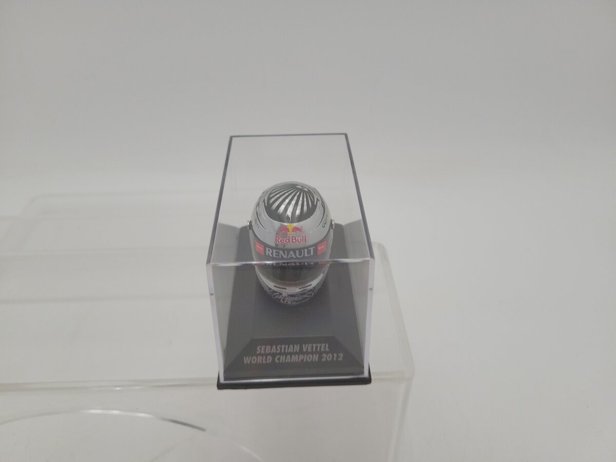 Minichamps 120201 1/8 Scale Arai Helmet Sebastian Vettel World Champion 2012