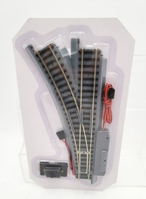 Walthers HO Scale Power Loc Nickel Silver Remote Switch Track Left