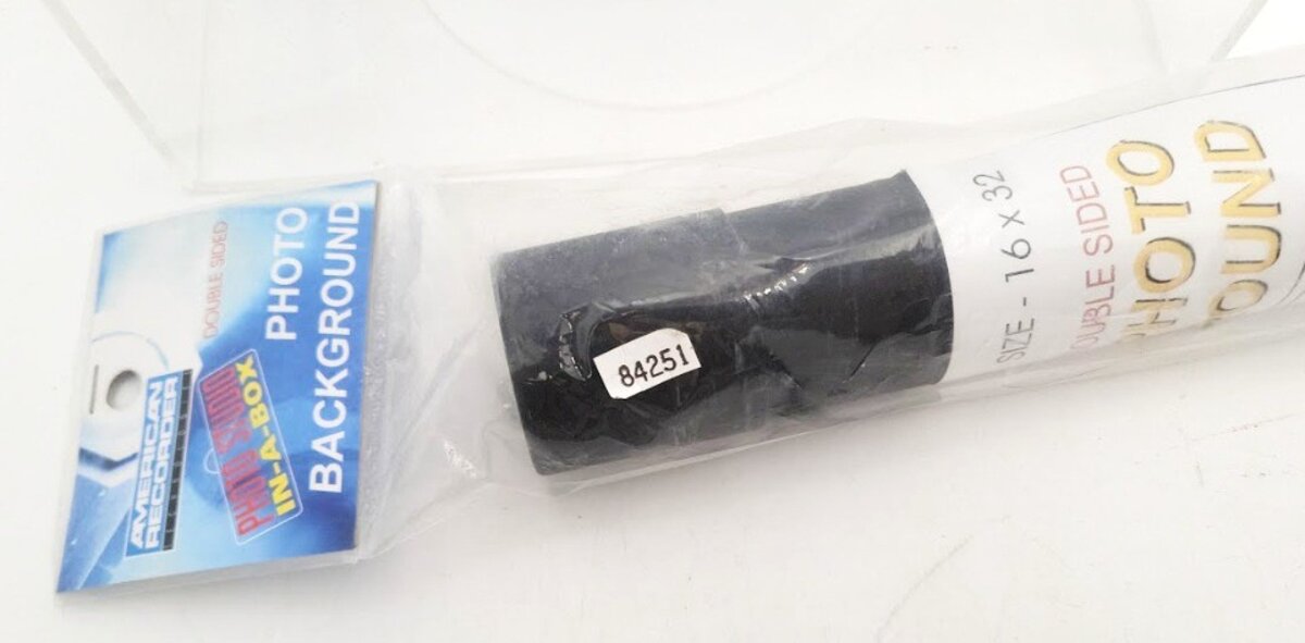 Acme PHO-3012 By American Recorder White/Black Photo Backgroung Double Side