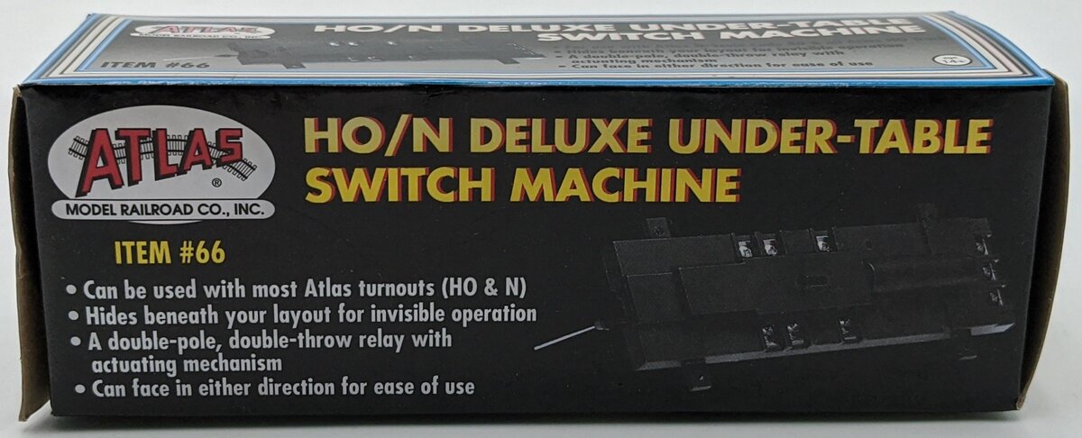 Atlas 66 HO/N Deluxe Under-Table Switch Machine