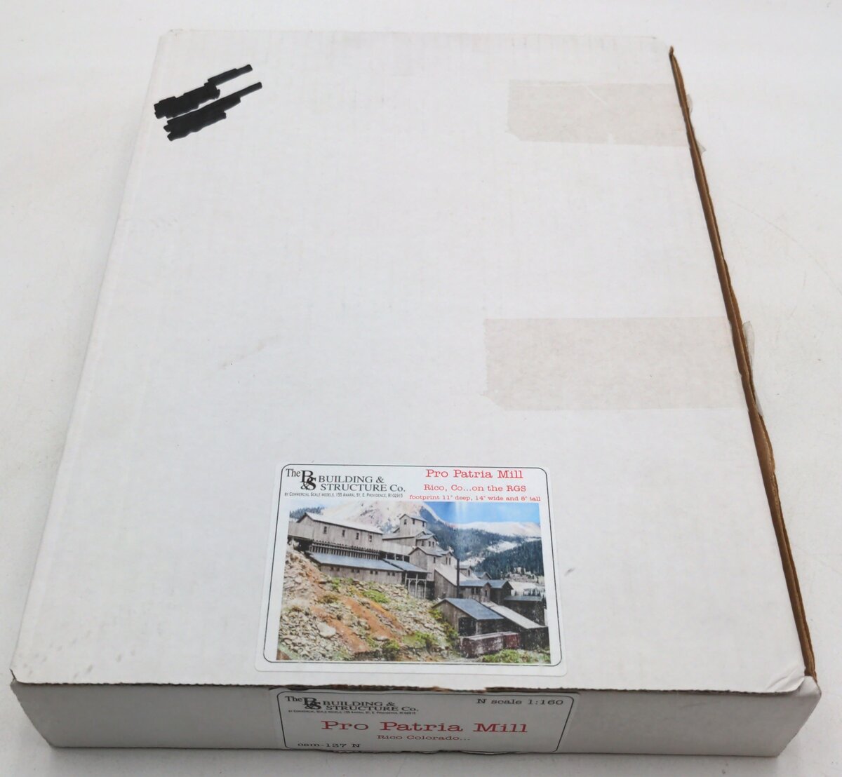 The Building & Structure CSM-137 N Scale Pro Patria Mills - Rico Colorado Kit