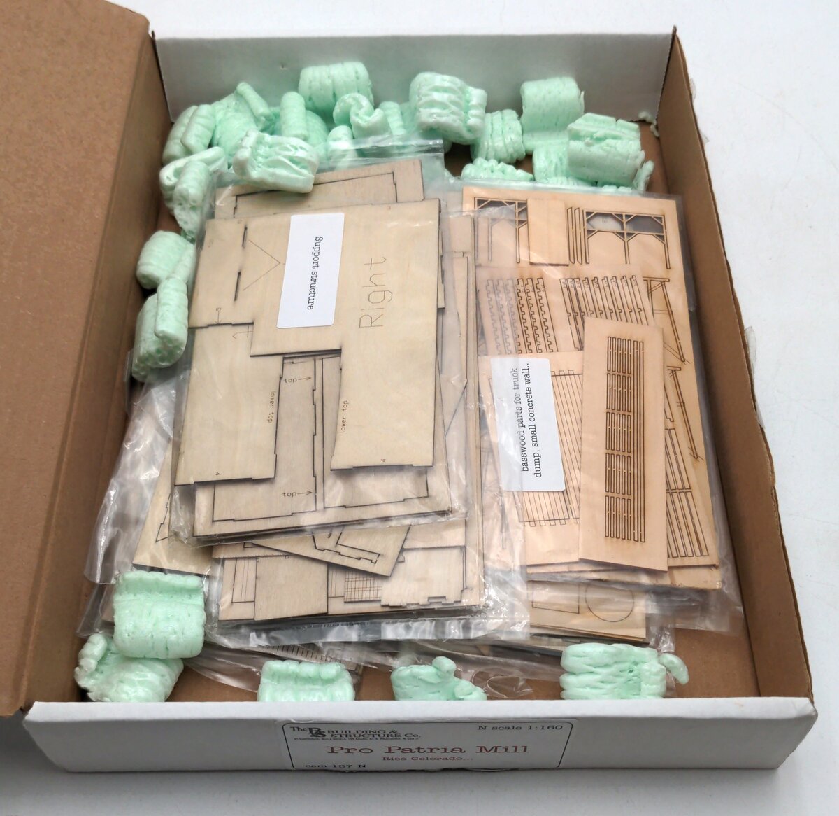The Building & Structure CSM-137 N Scale Pro Patria Mills - Rico Colorado Kit
