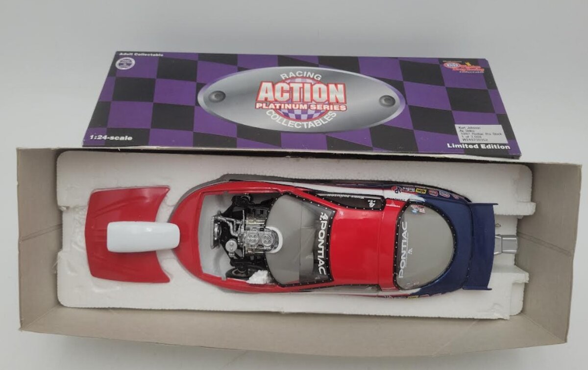 Action Racing W249730352 1:24 Scale Kurt Johnson 1997 Pontiac AC Delco