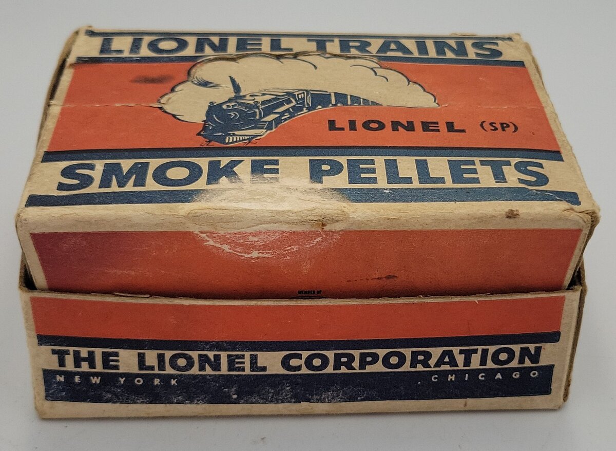 Lionel SP-12 O Gauge Vintage Smoke Pellets in Dealer Sale Package