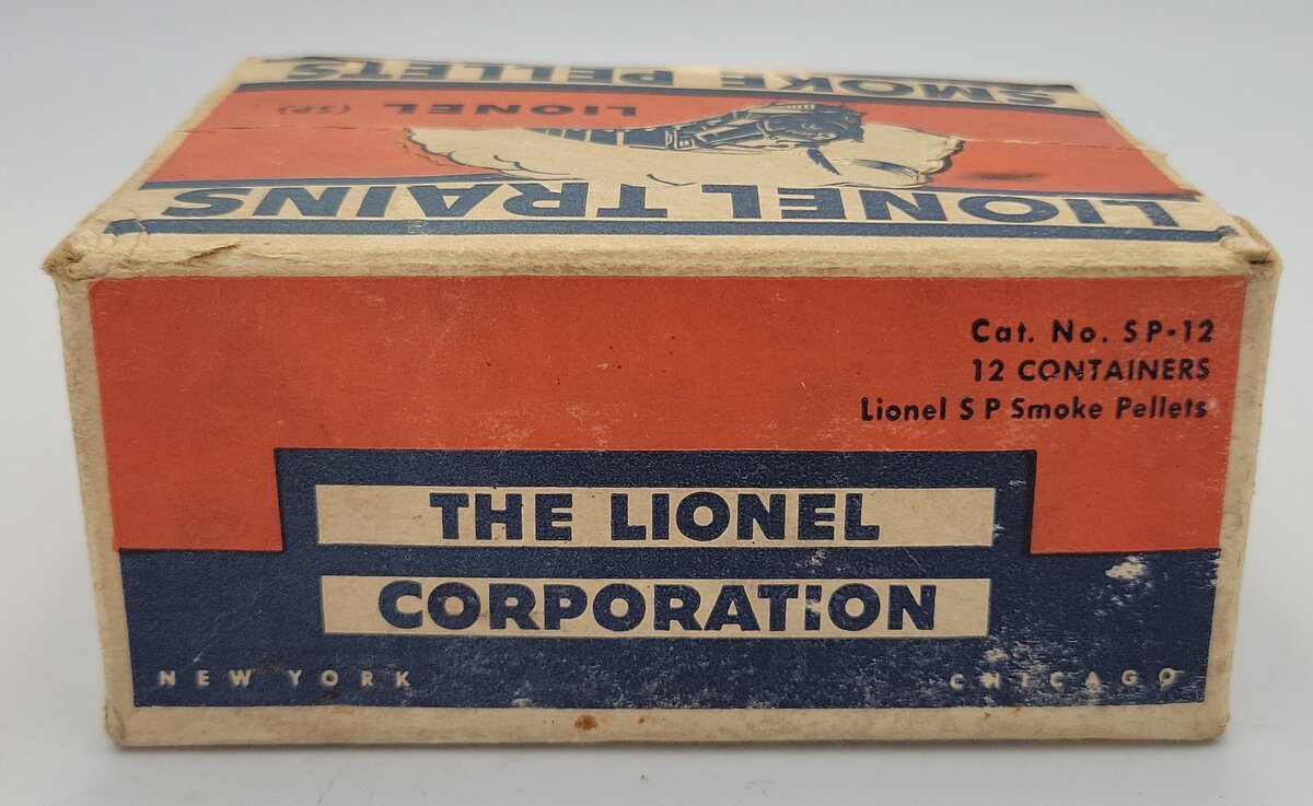 Lionel SP-12 O Gauge Vintage Smoke Pellets in Dealer Sale Package