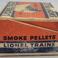Lionel SP-12 O Gauge Vintage Smoke Pellets in Dealer Sale Package