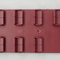 Lionel 82576-5 Maroon Texas Streamlined Observation Car Interior with Bathroom