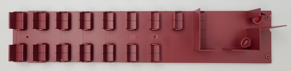 Lionel 82576-5 Maroon Texas Streamlined Observation Car Interior with Bathroom