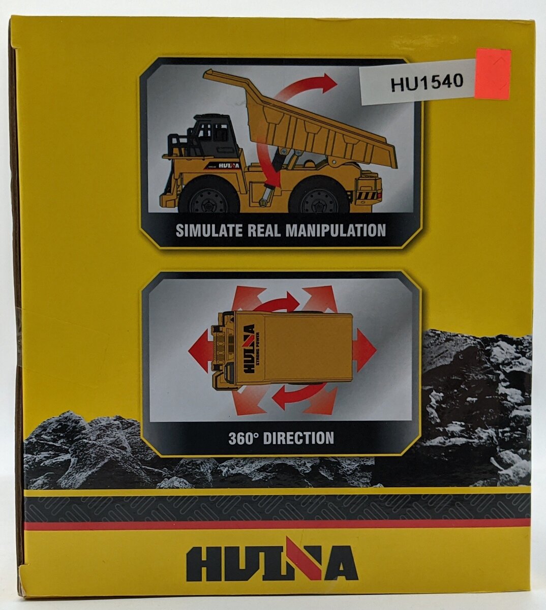 Hui Na Toys HU1540 1:18 Huina Mining Dump Truck Radio Controlled