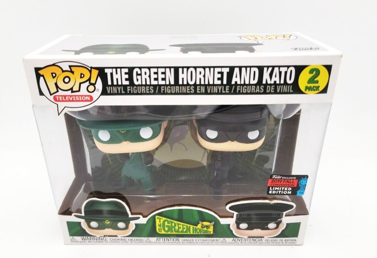 Funko 3357 Pop! The Green Hornet & Kato Vinyl Figures Limited Edition(Pack of 2)