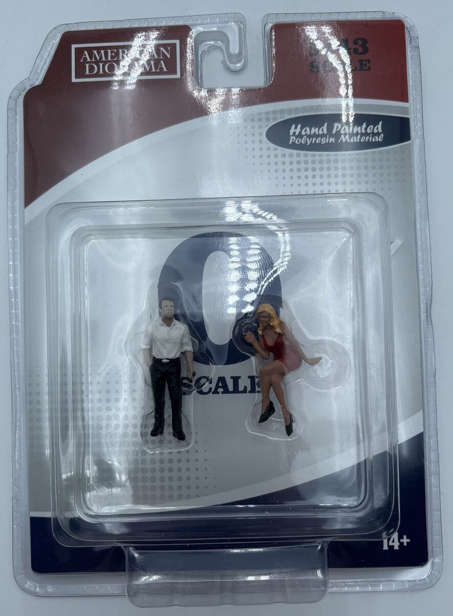 American Diorama AD-38352 1:43 70s Style Figures Set 2