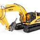 Hui Na Toys HU1711 1:50 Tracked Excavator w/Drill Attachment