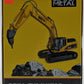 Hui Na Toys HU1711 1:50 Tracked Excavator w/Drill Attachment