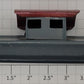 Ives 50-21 50 Series Red/Gray Cupola Caboose Roof
