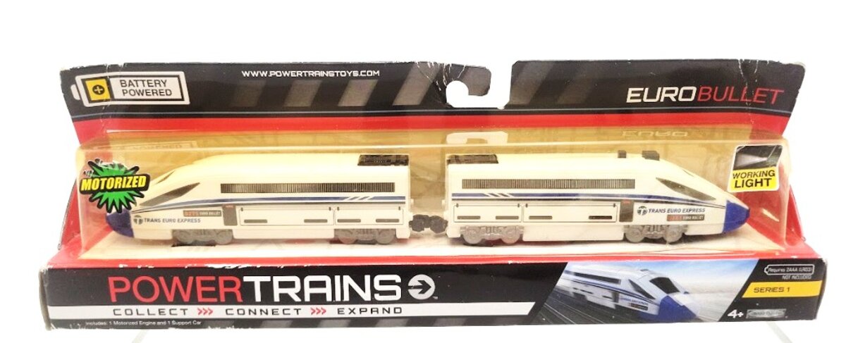 Jakks Pacific 44734 EuroBullet Power Trains 1 Motorized Engine & 1 Support Car