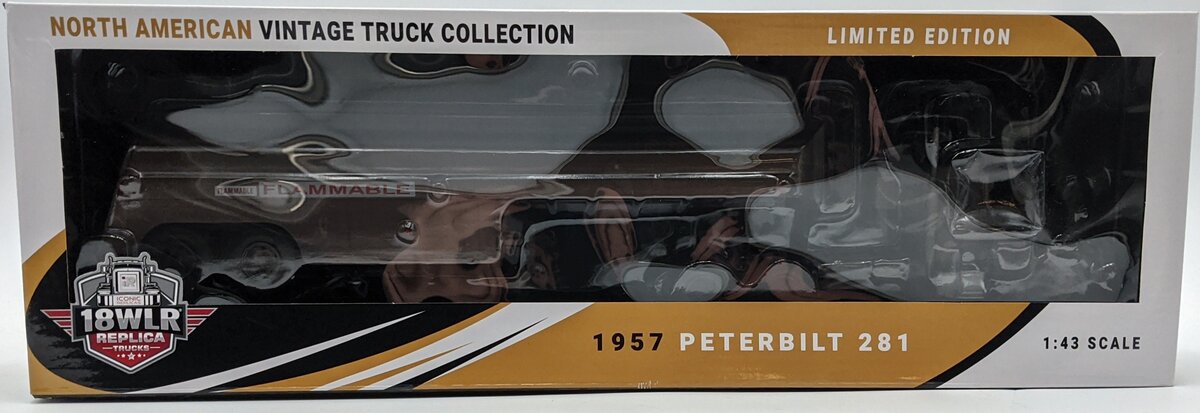 Iconic Replicas 43-043 1:43 Peterbilt 281 Needlenose Tractor W/Tanker