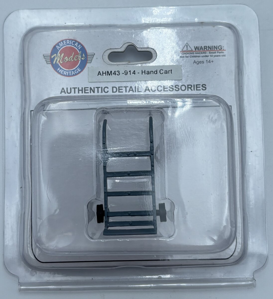 American Heritage AHM43-914 O Scale Hand Cart