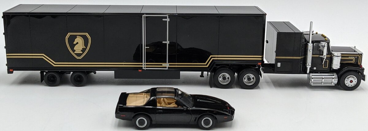 Iconic Replicas 43-0639 1:43 GMC General W/Trailer & Firebird Knight Rider