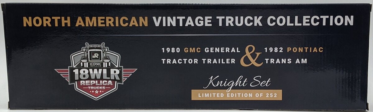 Iconic Replicas 43-0639 1:43 GMC General W/Trailer & Firebird Knight Rider