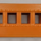 Lionel 754-45 O Gauge Repainted Orange Observation Car Shell w/ Gray Roof