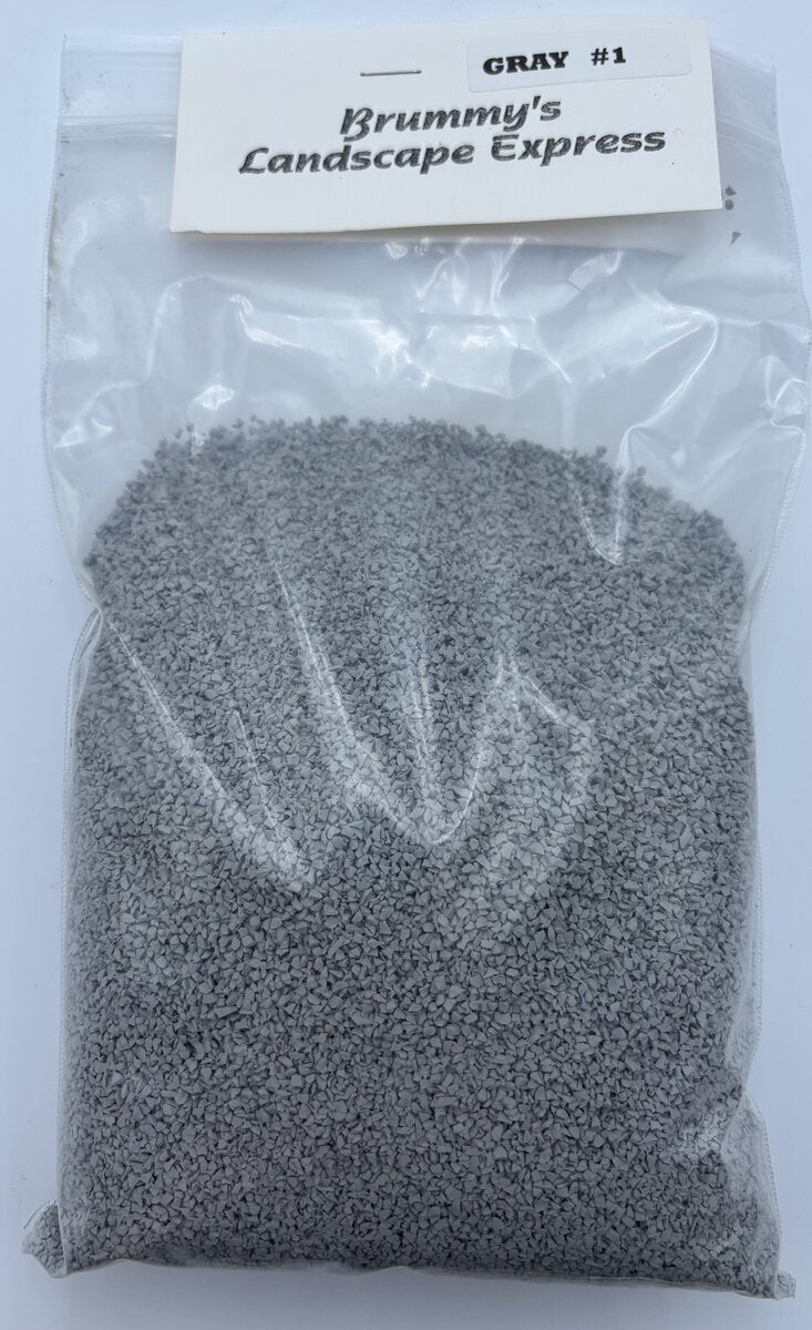 Brummy's Gray #1 Ballast/Ground Cover 1lb