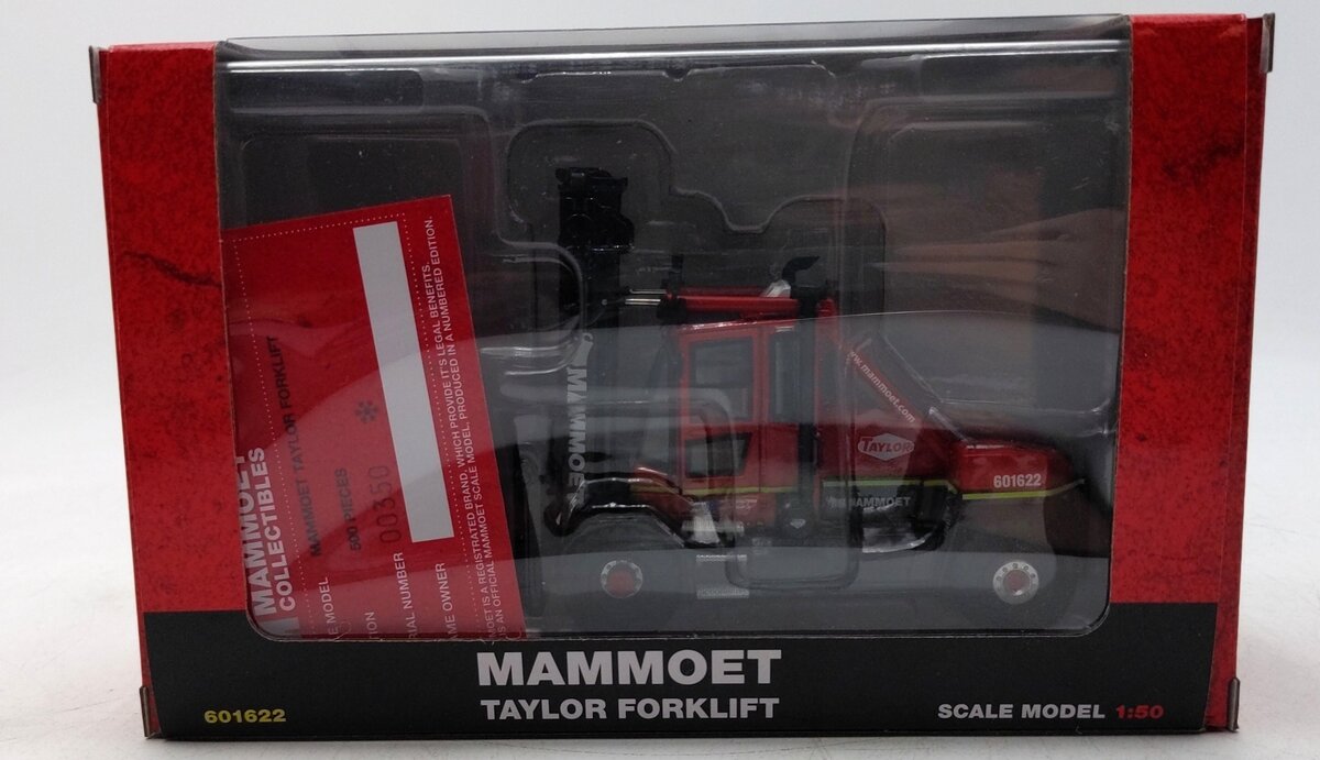Weiss Brothers 410324 1:50 Scale Mammoet Taylor 