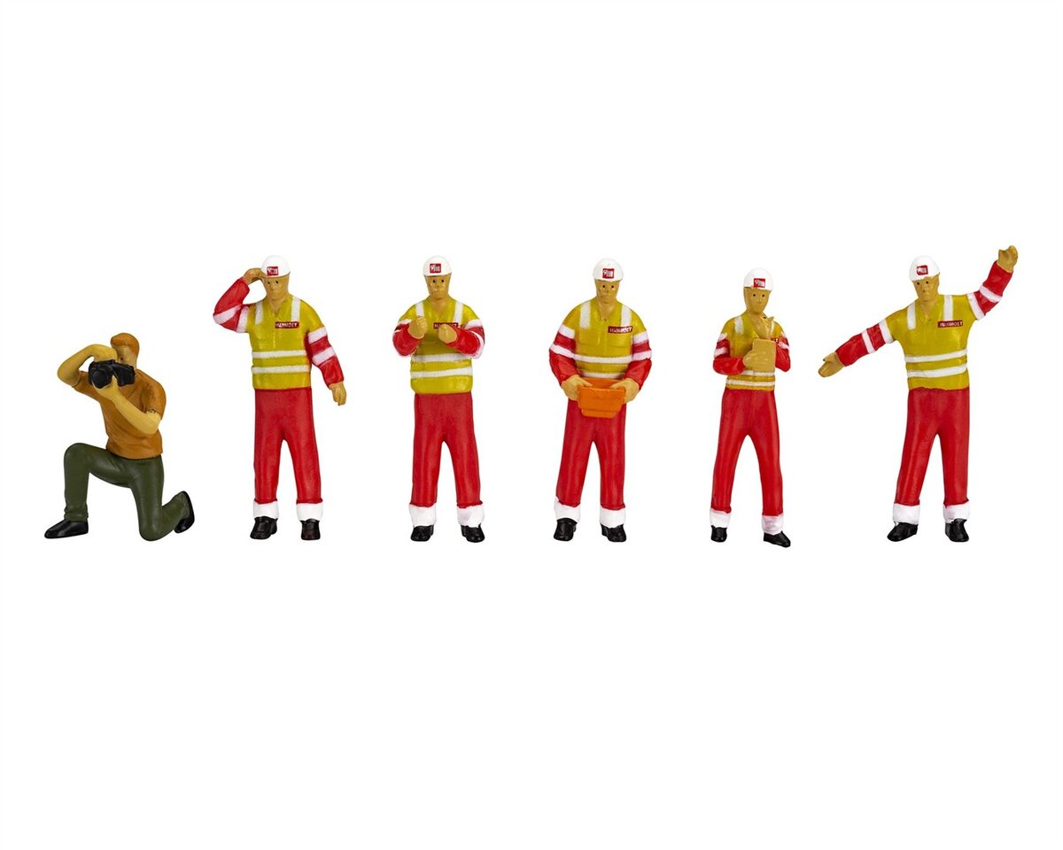 Weiss Brothers 410286 1:50 Scale Mammoet Figure Set V