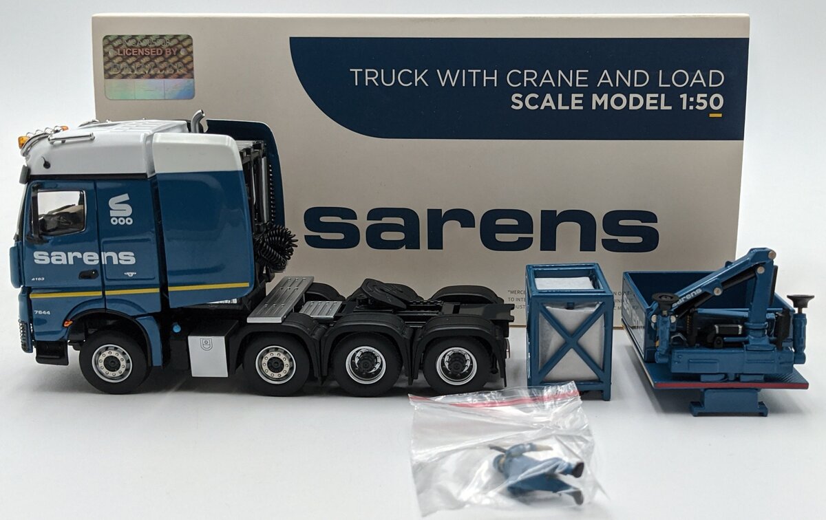 IMC 20-1070 1:50 Mercedes Arocs BigSpace 8x4 W/Fassi Crane & Generator