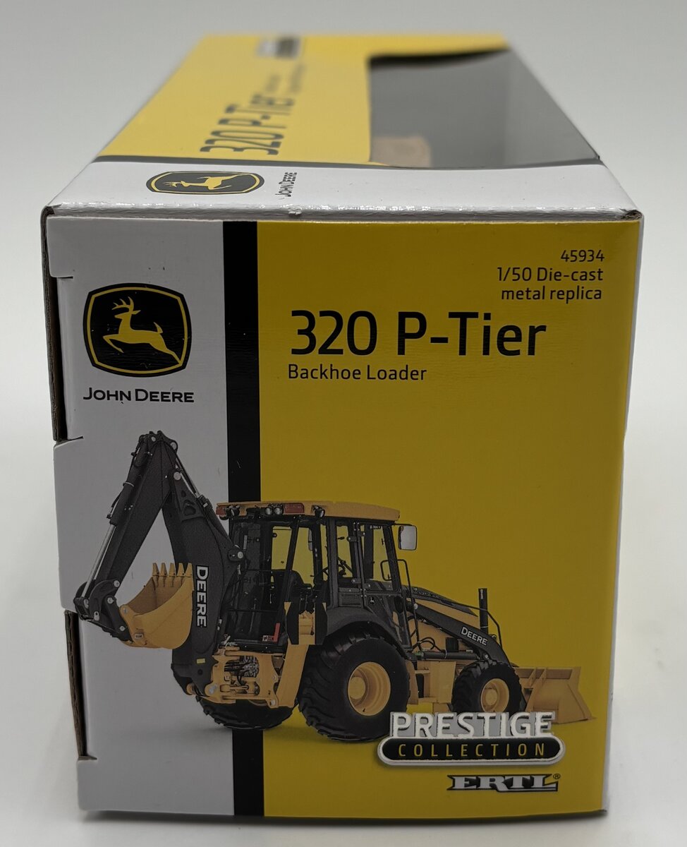 Ertl 45934 1:50 John Deere 320 P-Tier Backhoe Loader