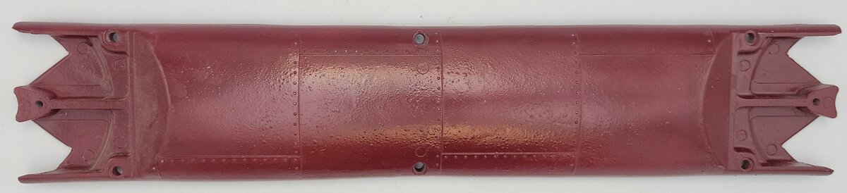 Lionel 753-43 O Gauge Zinc Maroon Streamliner Passenger Coach Car Underframe