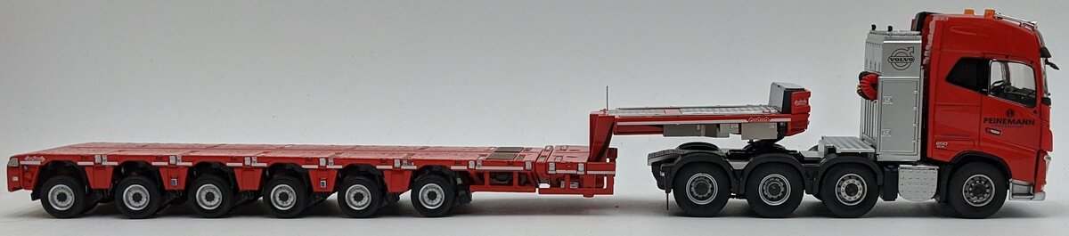 IMC 33-0094 1:50 Volvo FH04 Globetrotter 8x4 W/6-Axle Nooteboom Peinemann
