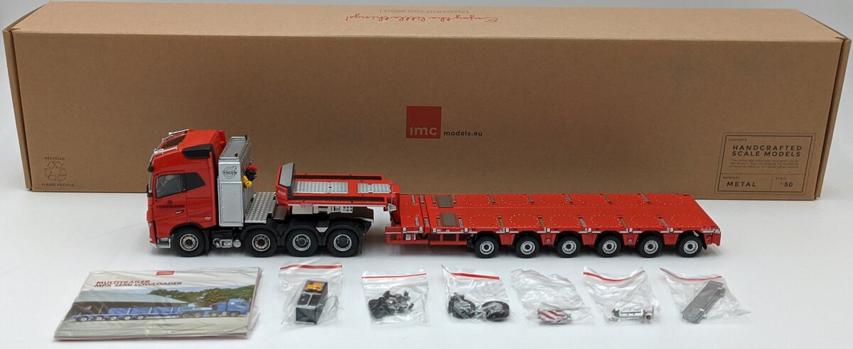 IMC 33-0094 1:50 Volvo FH04 Globetrotter 8x4 W/6-Axle Nooteboom Peinemann