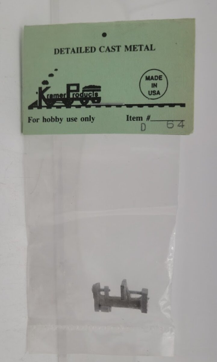 Kramer D 64 HO Scale Detailed Cast Metal Industrial Machinery