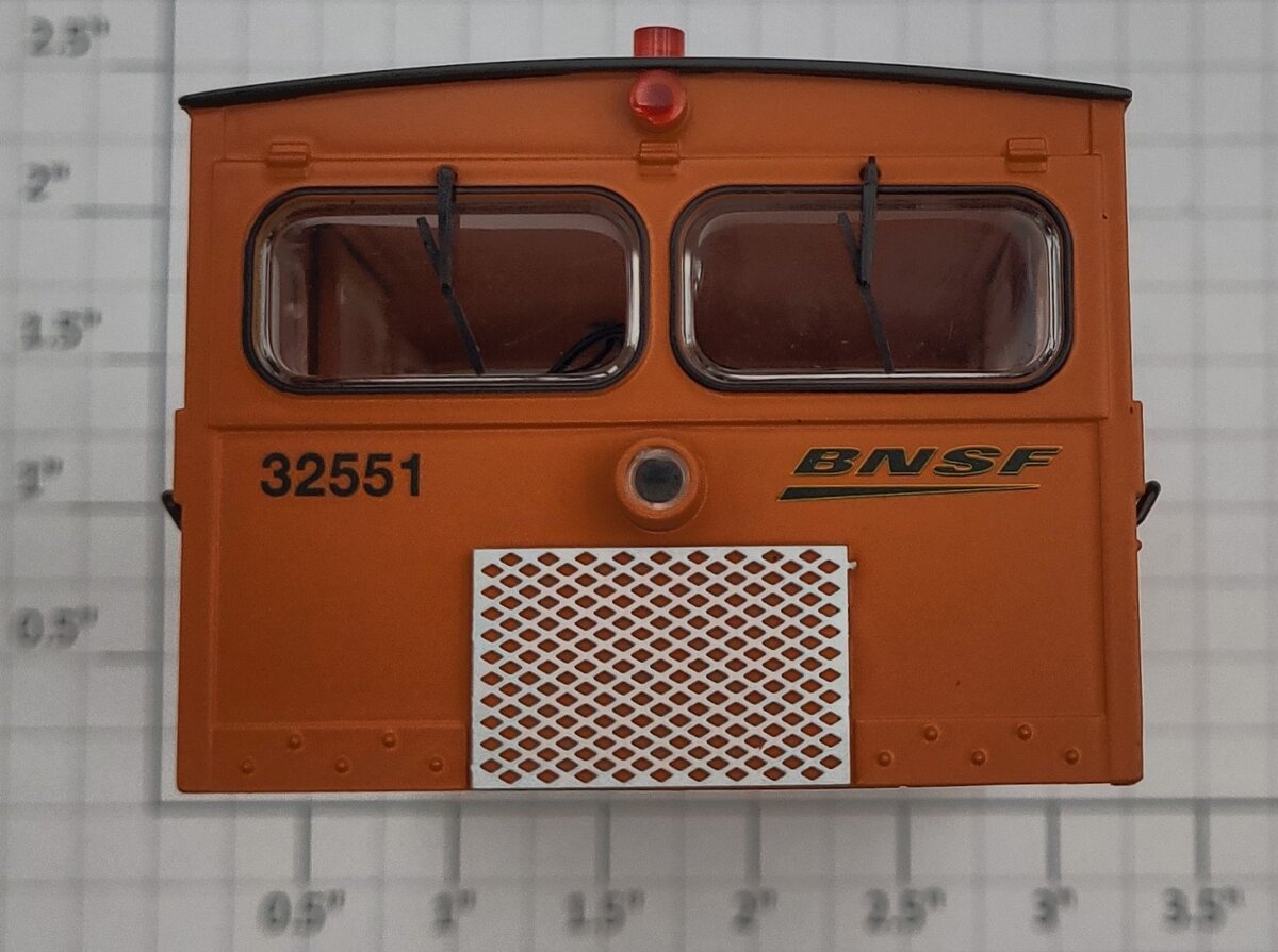 Lionel 37065-7 BNSF TMCC Speeder Locomotive Shell #32551