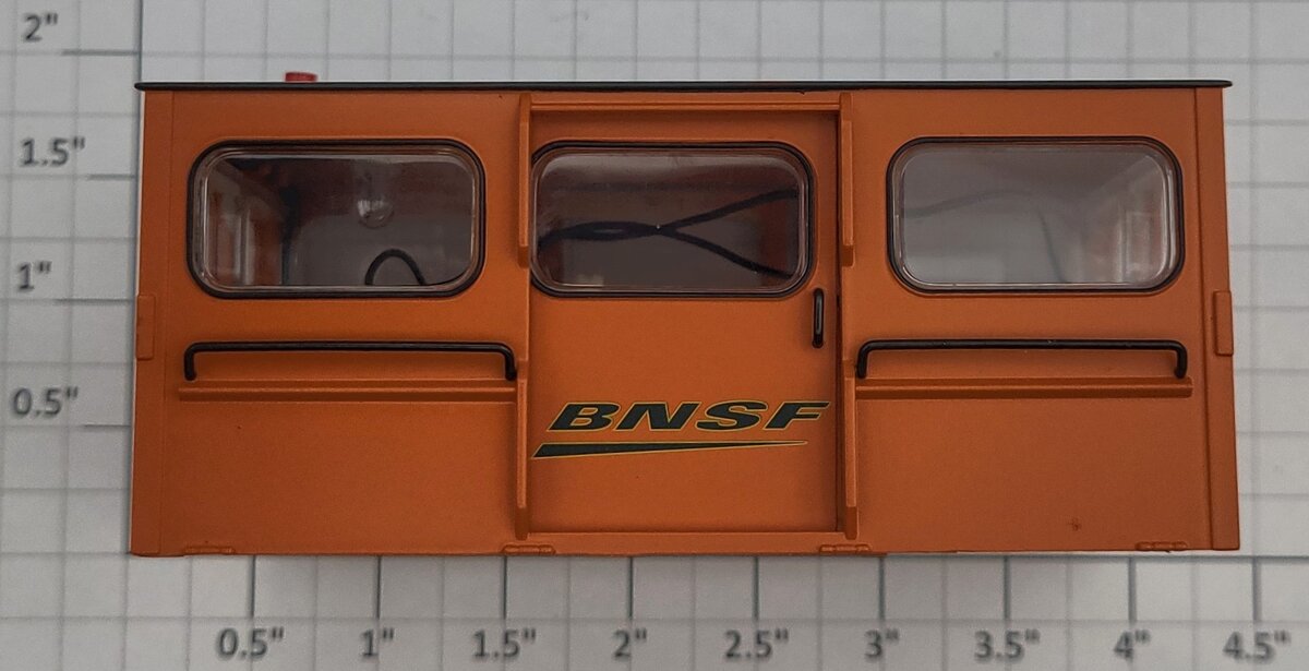 Lionel 37065-7 BNSF TMCC Speeder Locomotive Shell #32551