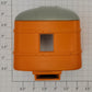 Lionel 782-25 O Gauge Hiawatha Cast Orange and Gray Passenger Car Tail Cab