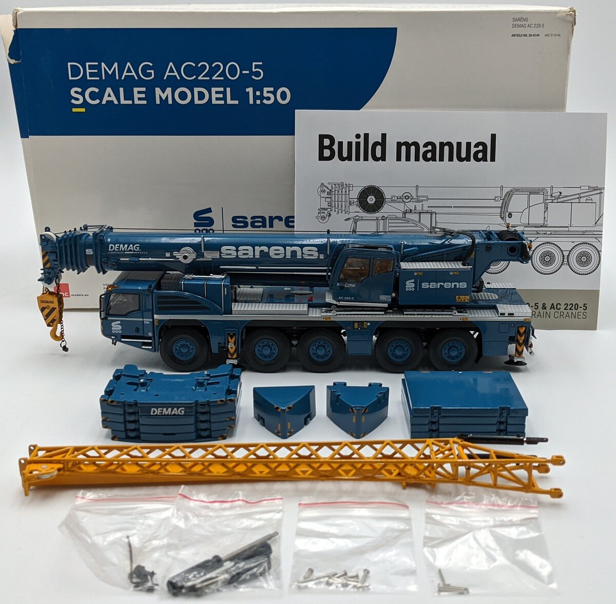 IMC 20-1049 1:50 Demag AC220-5 Mobile Crane Sarens
