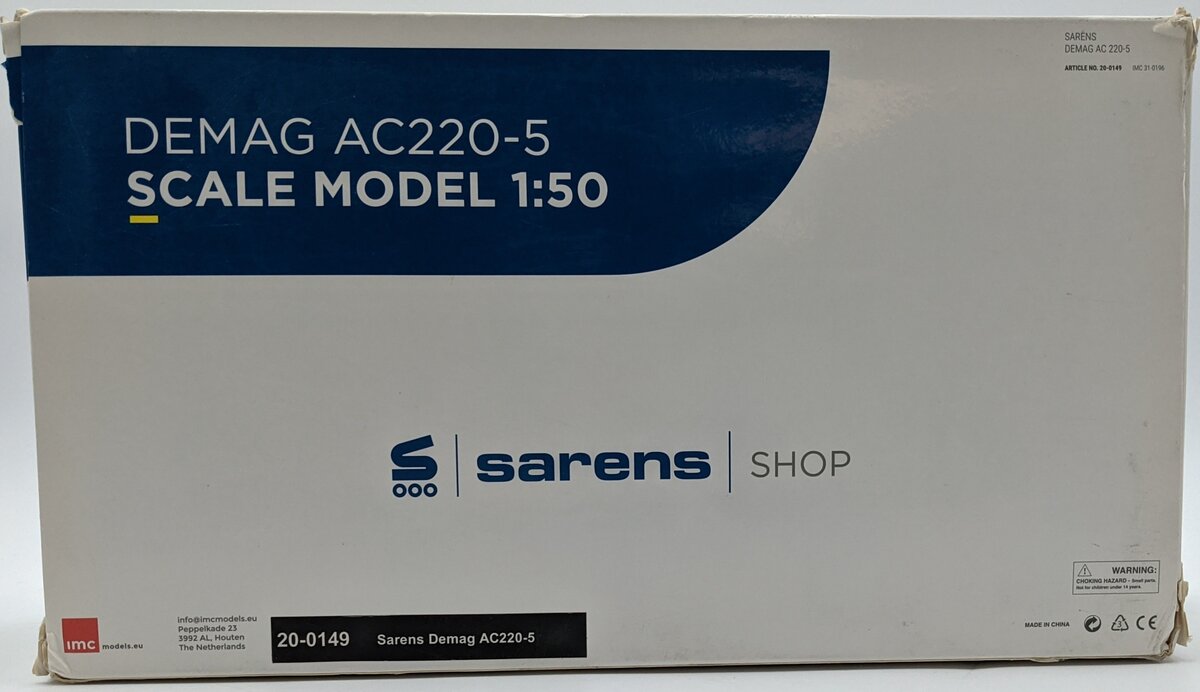 IMC 20-1049 1:50 Demag AC220-5 Mobile Crane Sarens