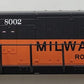 American Flyer 48192-2 Milwaukee Road Legacy U-33C Diesel Loco Body Shell #8002