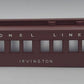 Lionel 27900-2 Maroon Lionel Lines "Irvington" Pullman Passenger Car Shell #2625