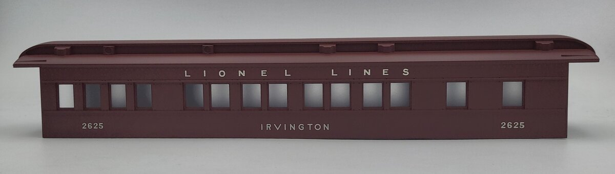 Lionel 27900-2 Maroon Lionel Lines "Irvington" Pullman Passenger Car Shell #2625