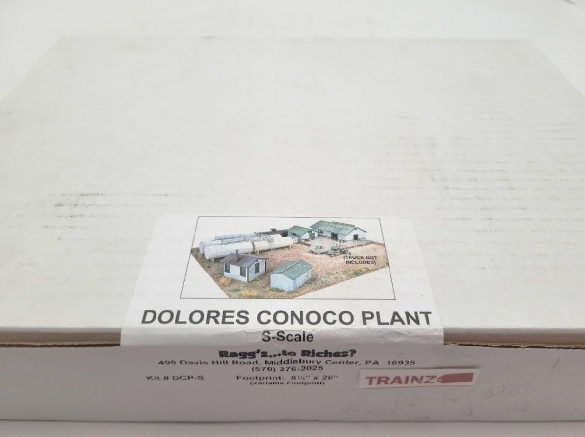Raggs to Riches DCP-S S Scale Delores Conoco Plant Building Kit