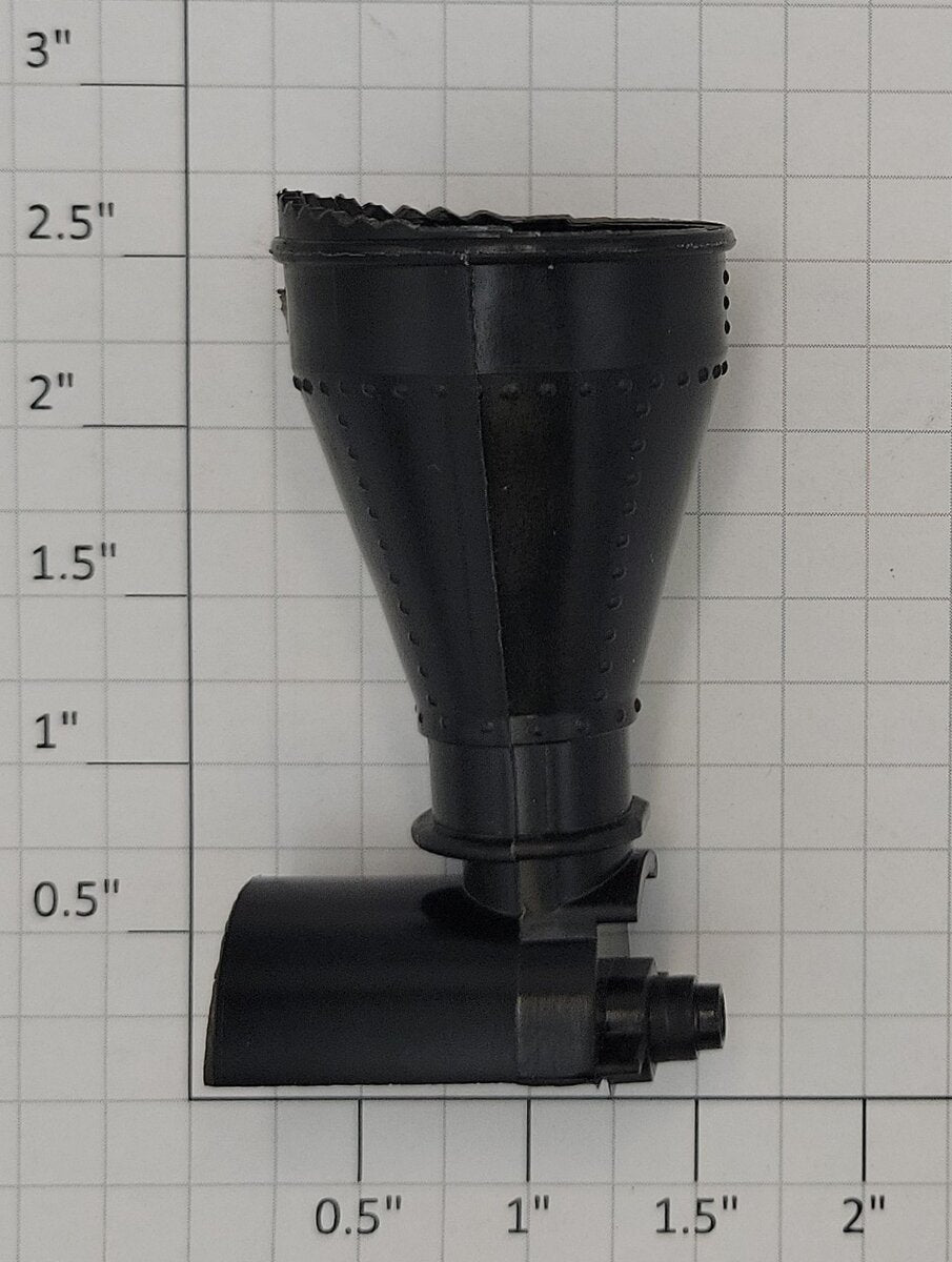 Lionel 1872-16 O Gauge General Steam Loco Black Plastic Smoke Stack Hood