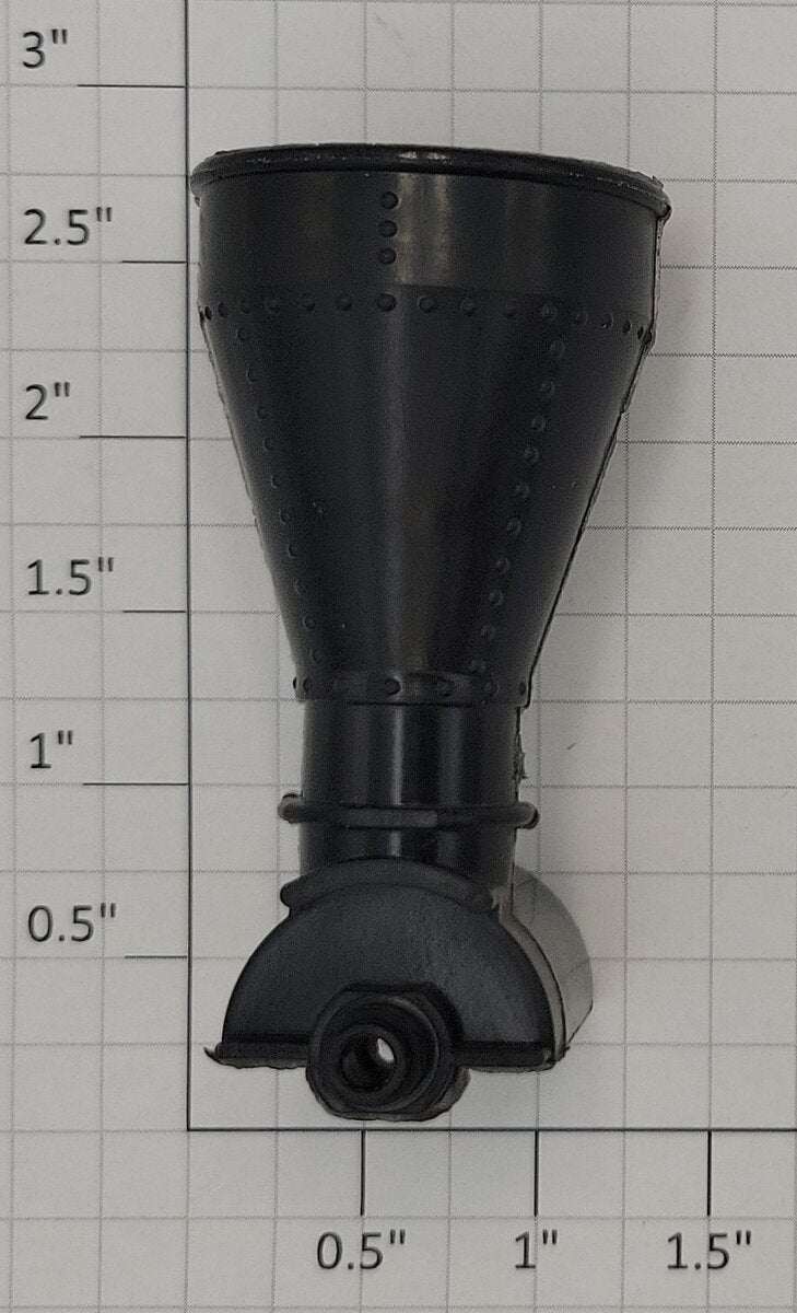 Lionel 1872-16 O Gauge General Steam Loco Black Plastic Smoke Stack Hood